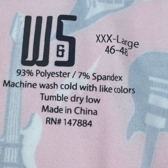 Warriors & Scholars Guitar Print Boxer Briefs - Picture 5 of 6